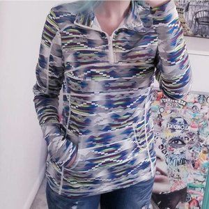 Vitange Fila Sport Vintage Retro Running Jacket